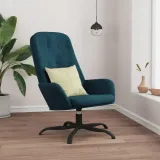 fotel-niebieski-obity-aksamitem