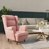 fotel-rozowy-aksamitny