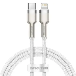 kabel-usb-c-do-lightning-baseus-cafule-pd-20w-1m-bialy