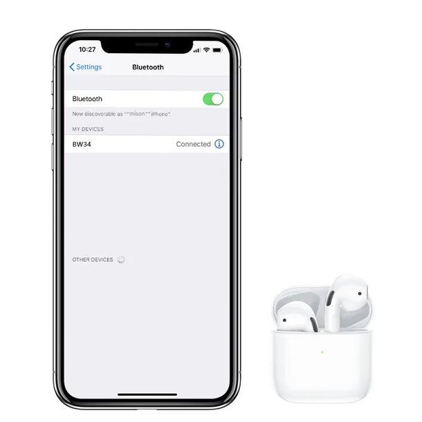 borofone-sluchawki-bluetooth-tws-bw34-biale-stan-nowy