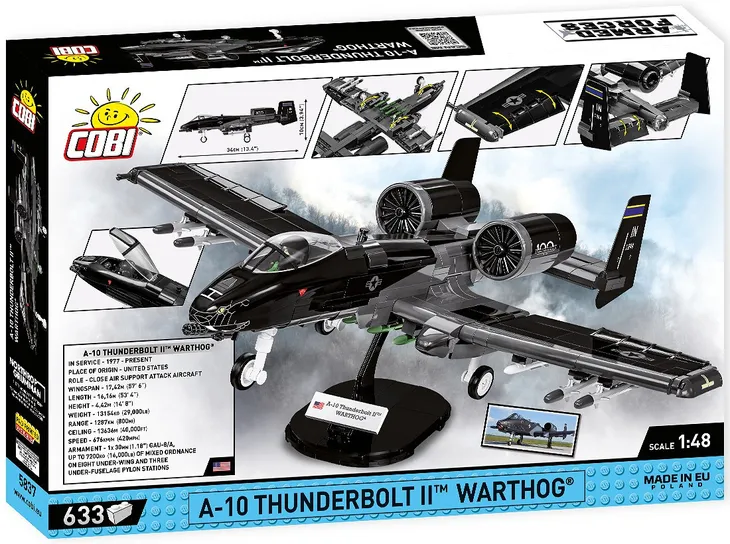 cobi-5837-armed-forces-samolot-a10-thunderbolt-ii-stan-nowy-plec-chlopcy-dziewczynki