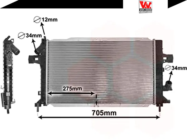 chlodnica-silnika-opel-van-wezel-stan-nowy