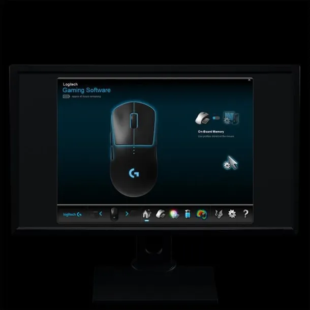 logitech-gaming-mouse-g-pro-stan-nowy-interfejs-brak-informacji