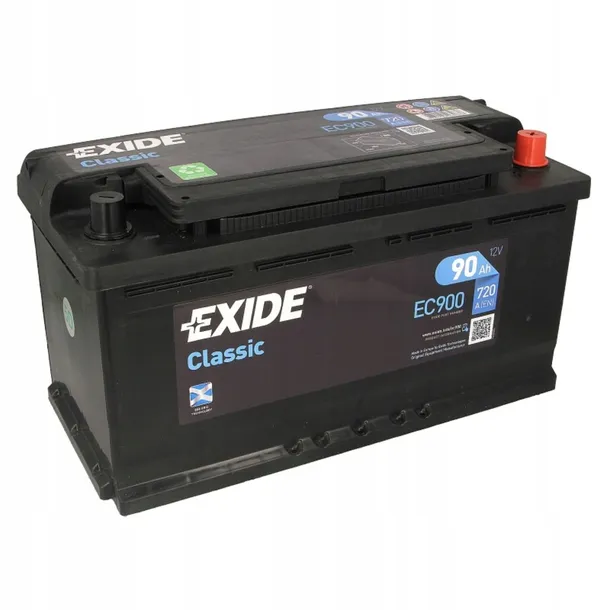 akumulator-exide-classic-90ah-720a-p-stan-nowy