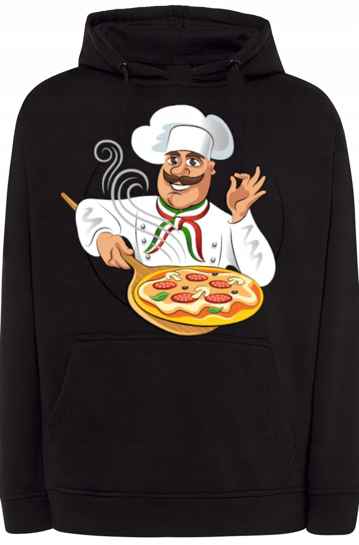 pizzerman-meska-modna-bluza-kaptur-r-m-stan-nowy