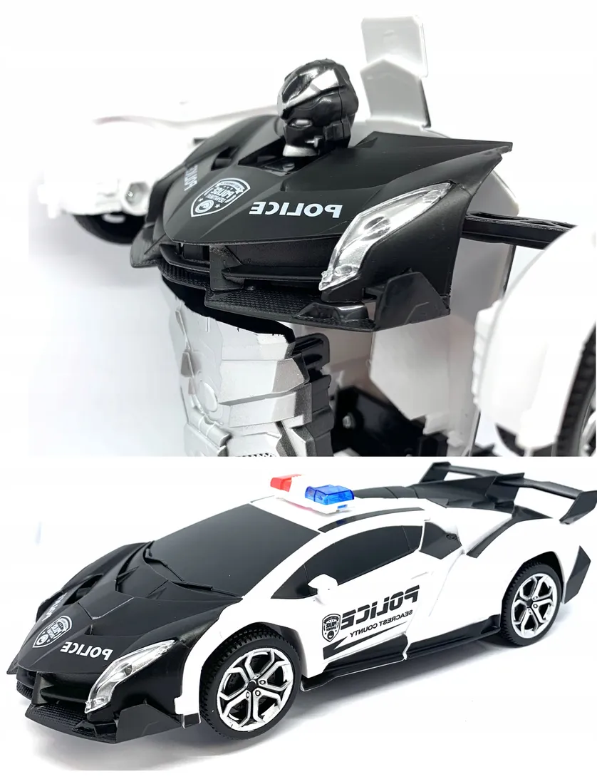 samochod-robot-transformers-2w1-radiowoz-policja-stan-nowy