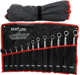 kraftanddele-zestaw-klucze-2-stronne-oczkowe-12-elementow-na-plachcie-kd10939