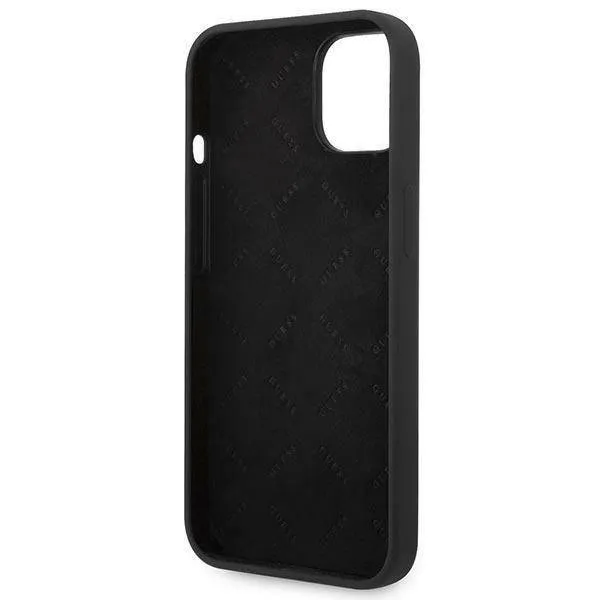 etui-iphone-14-guess-hardcase-silicone-triangle-czarne-waga-z-opakowaniem-0-3-kg