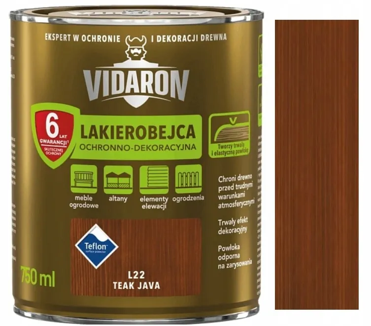 vidaron-lakierobejca-do-drewna-l22-teak-java-0-75l-stan-nowy