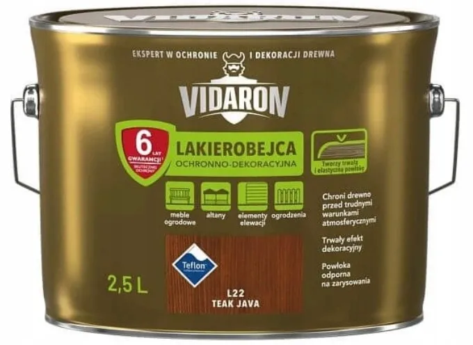 vidaron-lakierobejca-do-drewna-l22-teak-java-2-5l