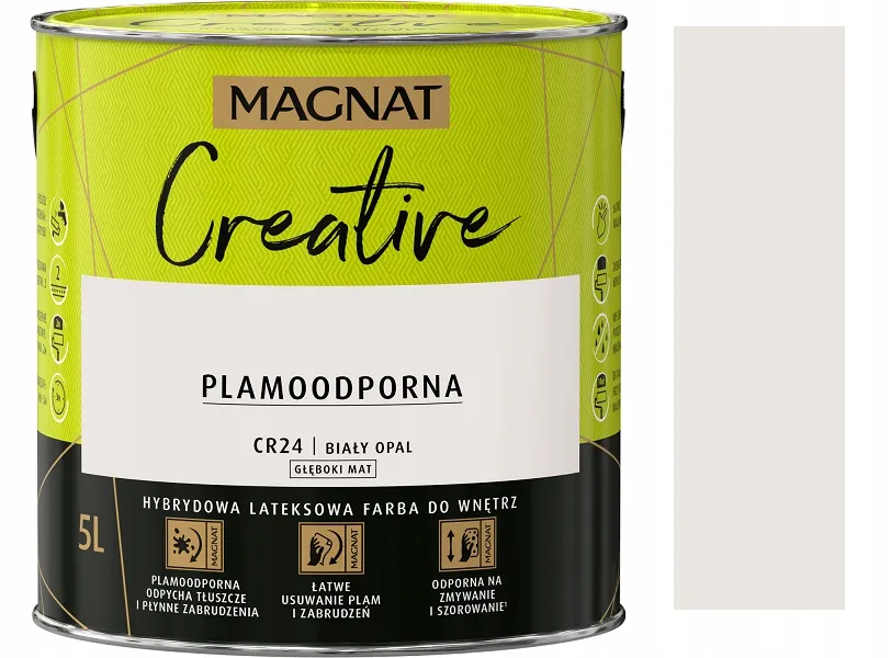 magnat-creative-bialy-opal-cr24-5l-stan-nowy