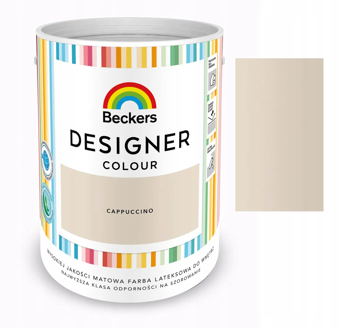 BECKERS FARBA DESIGNER COLOUR CAPPUCCINO 5L - ERLI.pl