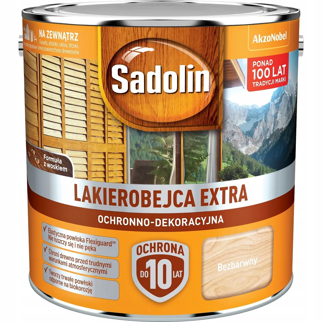 sadolin-extra-lakierobejca-bezbarwny-25l-stan-nowy