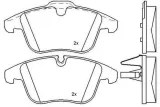 klocki-hamulcowe-citroen-c5-08-maff-stan-nowy