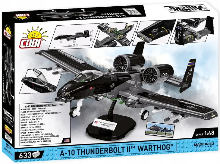 cobi-5837-samolot-a-10-thunderbolt-ii-warthog-plec-chlopcy-dziewczynki
