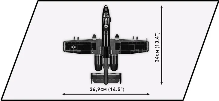 cobi-5837-samolot-a-10-thunderbolt-ii-warthog-material-plastik