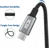 kabel-usb-2-0-usb-c-3m-izcb-stan-nowy