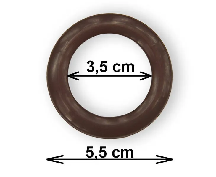 przelotka-do-firan-i-zaslon-dekor-kolo-w-kolorze-brazowym-srednica-55-cm-stan-nowy