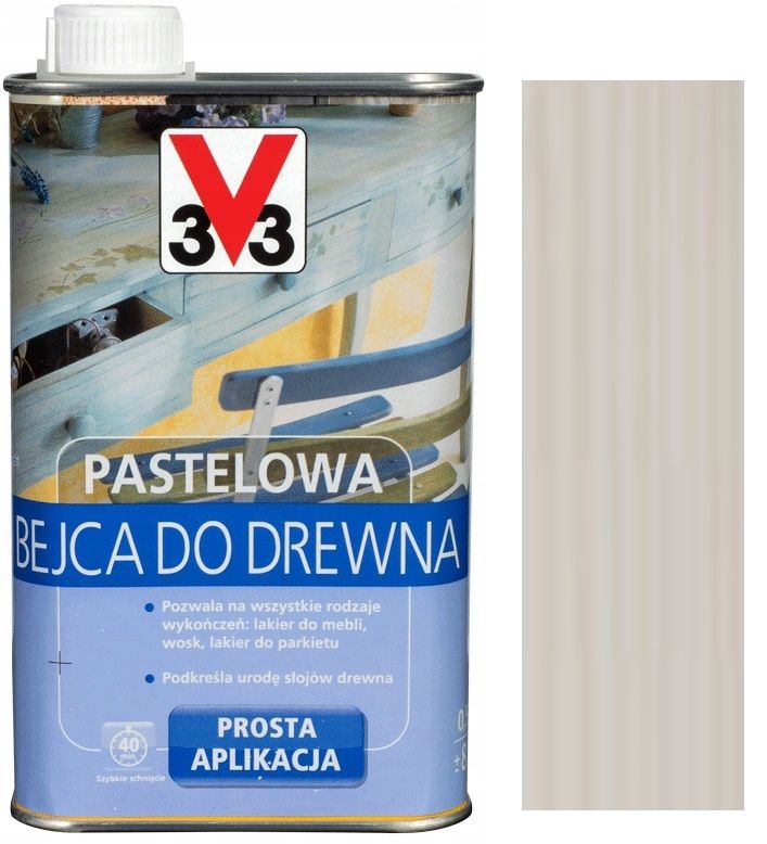 V Bejca Bia A Pastelowa Do Drewna Bia Y Mat L Erli Pl