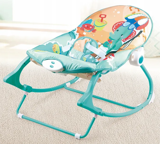 LEŻACZEK BUJACZEK 3w1 Z WIBRACJAMI I MUZYKĄ 0-18kg