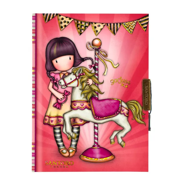 zamykany-notes-gorjuss-fairground-carousel