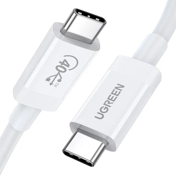 kabel-usb-c-do-usb-c-ugreen-usb4-40gbps-0-8m-bialy