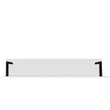biala-polka-wiszaca-scienna-110-cm-loft-stan-nowy