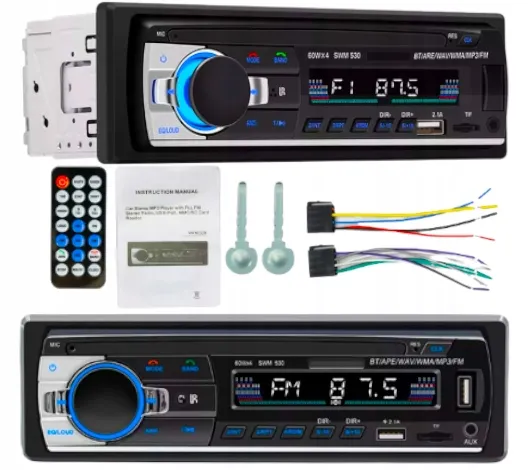 radio-samochodowe-1din-bluetooth-mikrofon-usb-sd