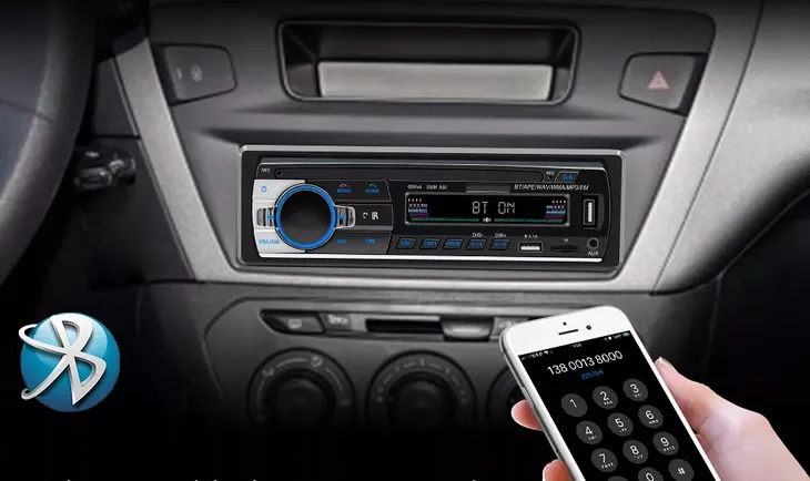 radio-samochodowe-1din-bluetooth-mikrofon-usb-sd-podswietlenie-przyciskow-niebieskie