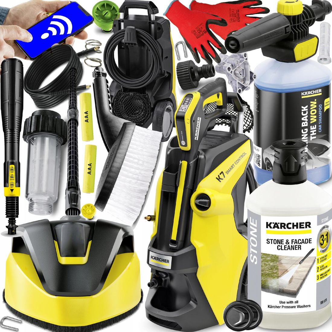 KARCHER K7 SMART HOME NAJMOCNIEJSZA MYJKA PREMIUM - ERLI.pl
