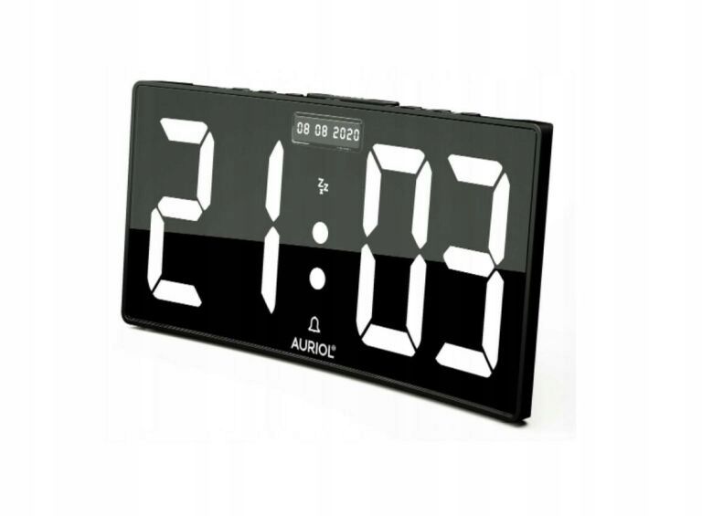Radiobudzik Auriol XXL DUŻE CYFRY DAB+/FM/ALARM ERLI.pl