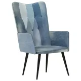 fotel-z-wysokim-oparciem-patchwork-denim