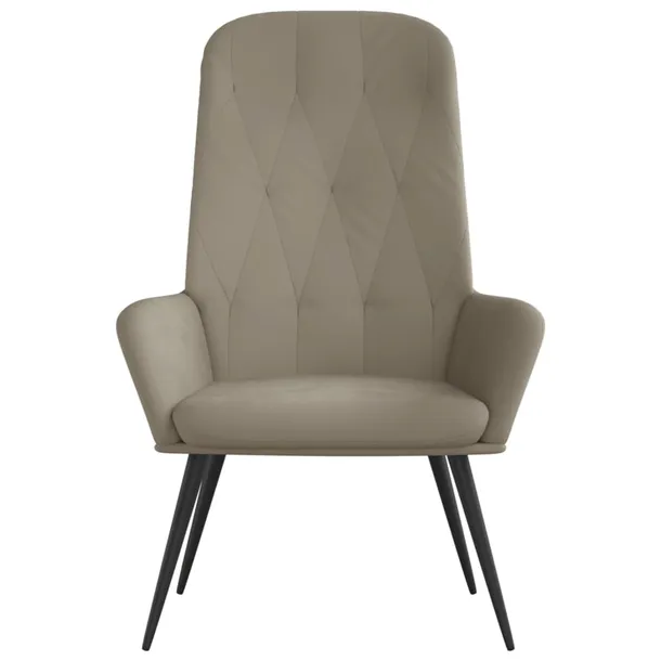 fotel-jasnoszary-obity-aksamitem