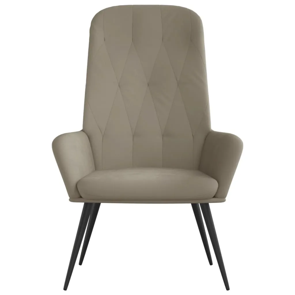 fotel-jasnoszary-obity-aksamitem