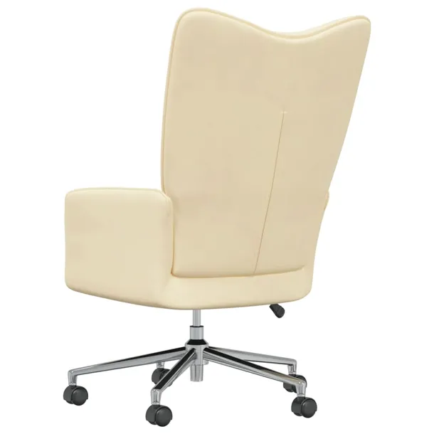 fotel-kremowy-obity-aksamitem