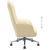 fotel-kremowy-obity-aksamitem