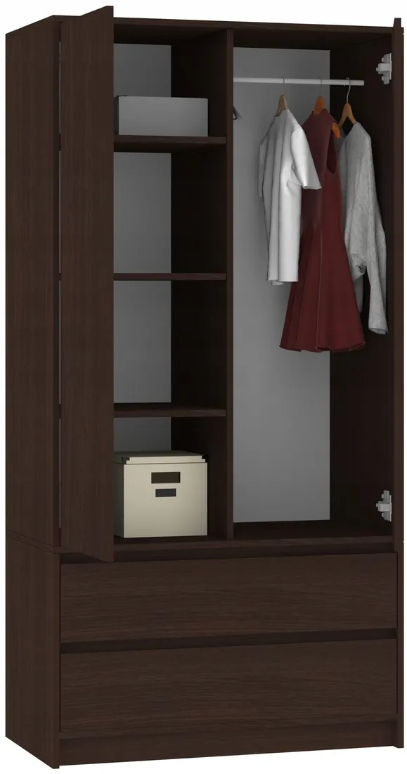 szafa-garderobiana-b-9-o-szerokosci-90cm-z-2-drzwiami-i-2-szufladami-w-kolorze-wenge
