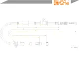 linka-hamulca-recznego-mitsubishi-cofle-producent-czesci-cofle