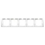 ramka-5-krotna-bialy-basic-neos