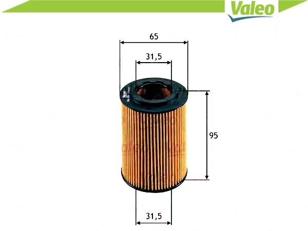 filtr-oleju-valeo-stan-nowy