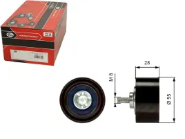 rolka-prowadzaca-pasek-bmw-1-e81-1-e82-1-e87