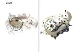 pompa-wody-renault-16-96-valeo-stan-nowy