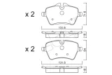 klocki-hamulcowe-mini-cooper-s-06-metelli-stan-nowy