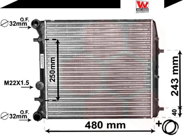 chlodnica-silnika-vw-van-wezel-producent-czesci-van-wezel