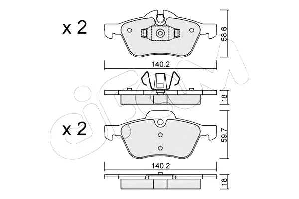 klocki-hamulcowe-mini-cooper-one-01-cifam-stan-nowy
