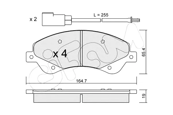 klocki-hamulcowe-ford-transit-06-cifam-stan-nowy