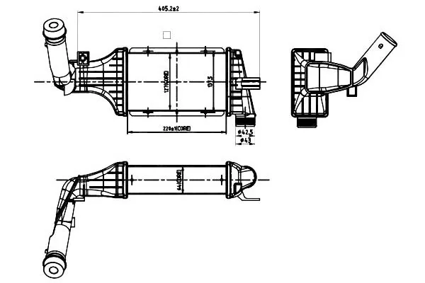 intercooler-opel-astar-g-00-nrf-stan-nowy