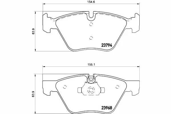 klocki-hamulcowe-bmw-przod-e90-e91-05-318-330-e89-stan-nowy
