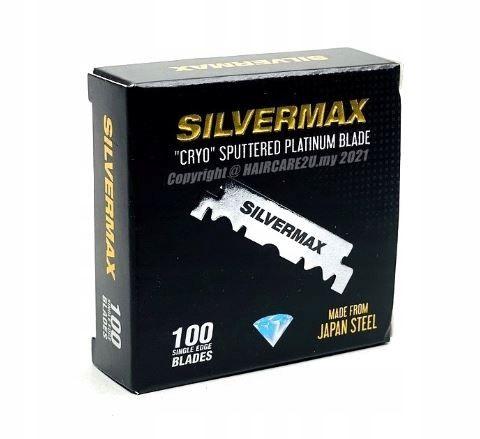 Zdjęcia - Maszynka / ostrze ﻿Silvermax żyletki do golenia standardowe połówki