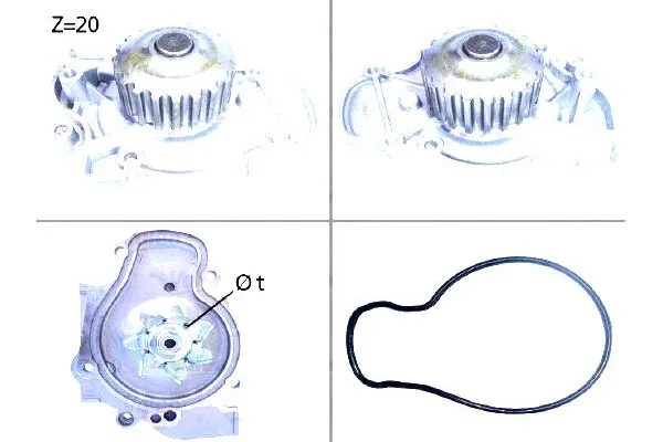 pompa-wody-honda-rover-valeo-stan-nowy